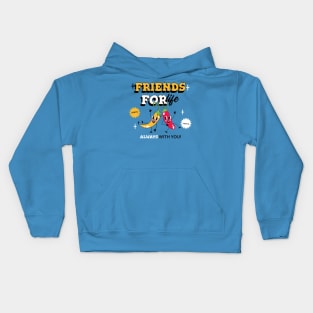 Friends For Life - Debits and Credits - Funny Accounting Kids Hoodie